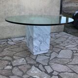 Large marble table diameter 145
