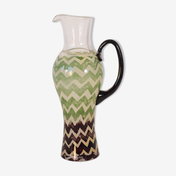 Kosta boda art glass jug