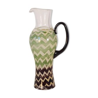 Kosta boda art glass jug