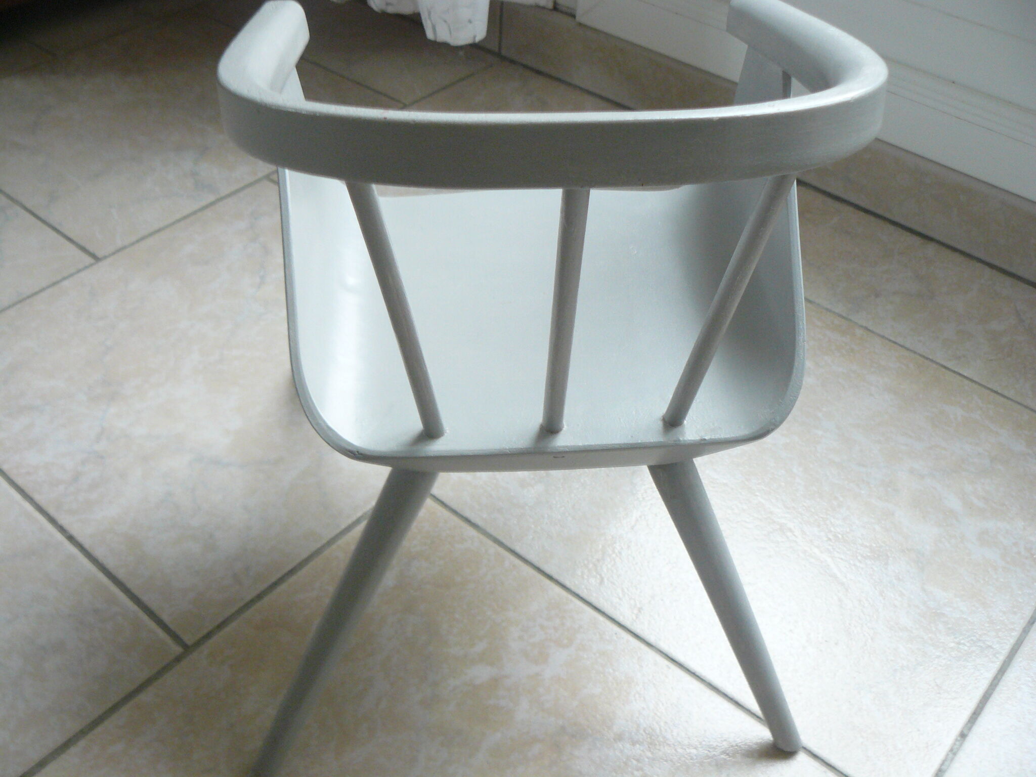 Wooden armchair for children