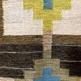Suede Wool Rug 1960s