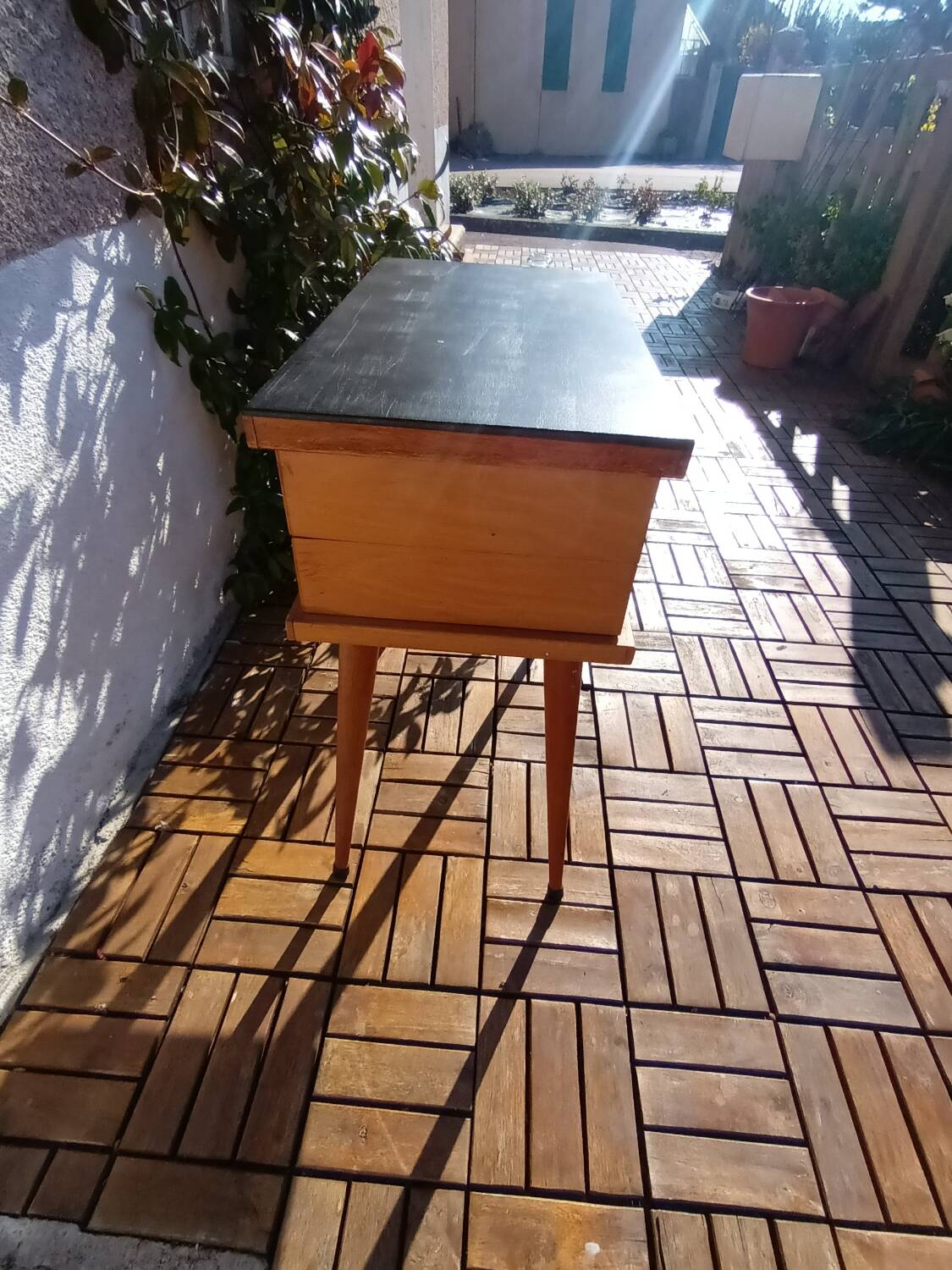 Scandinavian bedside table