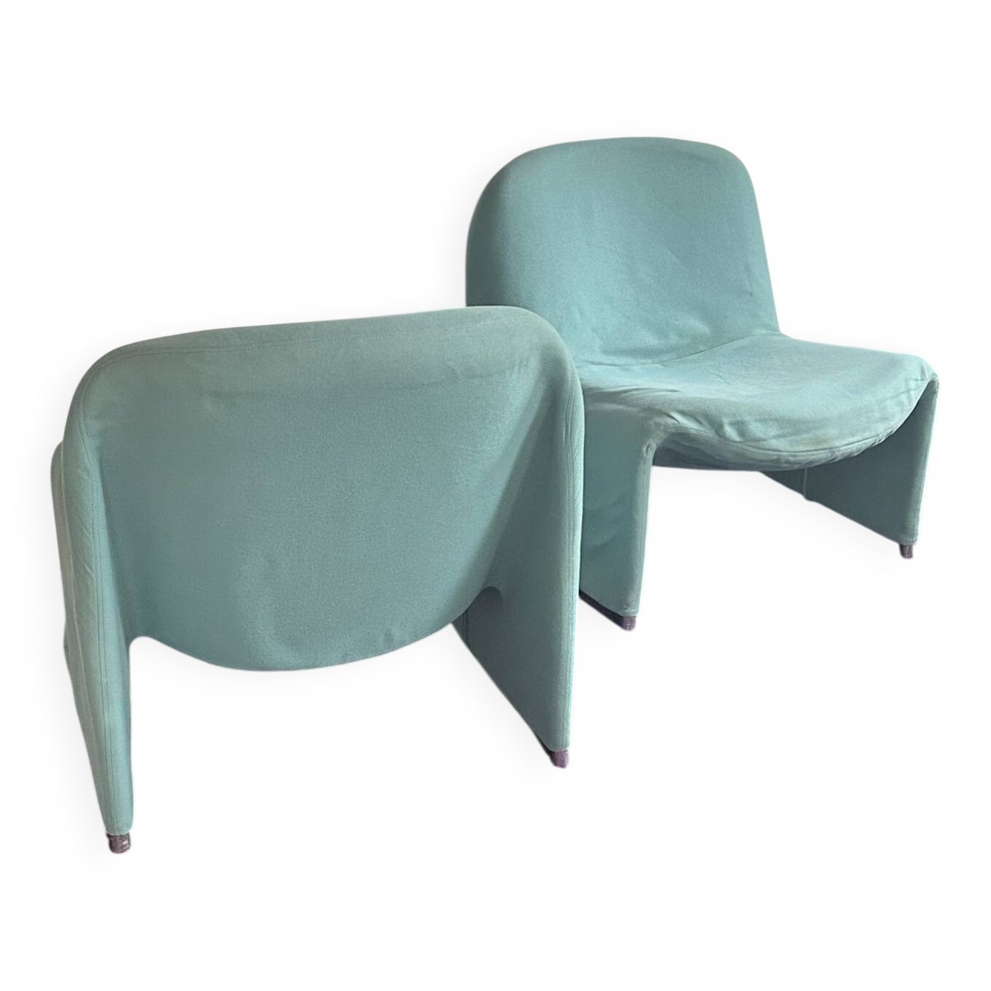 Alki Giancarlo Piretti armchairs