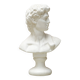 Plaster bust of a man: David, 1980s