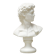 Plaster bust of a man: David, 1980s
