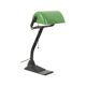 Lampe de bureau Bauhaus Notary Lamp Erpe Modèle 52 Émail vert