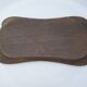 Antique carved wooden mirror