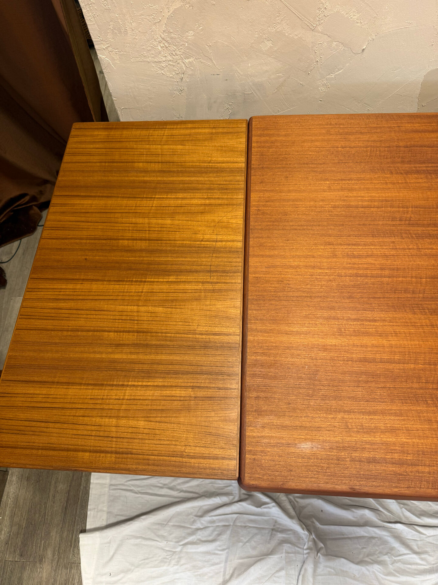 Scandinavian dining table in teak 1970