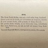 Old photography stereo, stereograph, luxury albumine 1903 Great Bridge Scotland