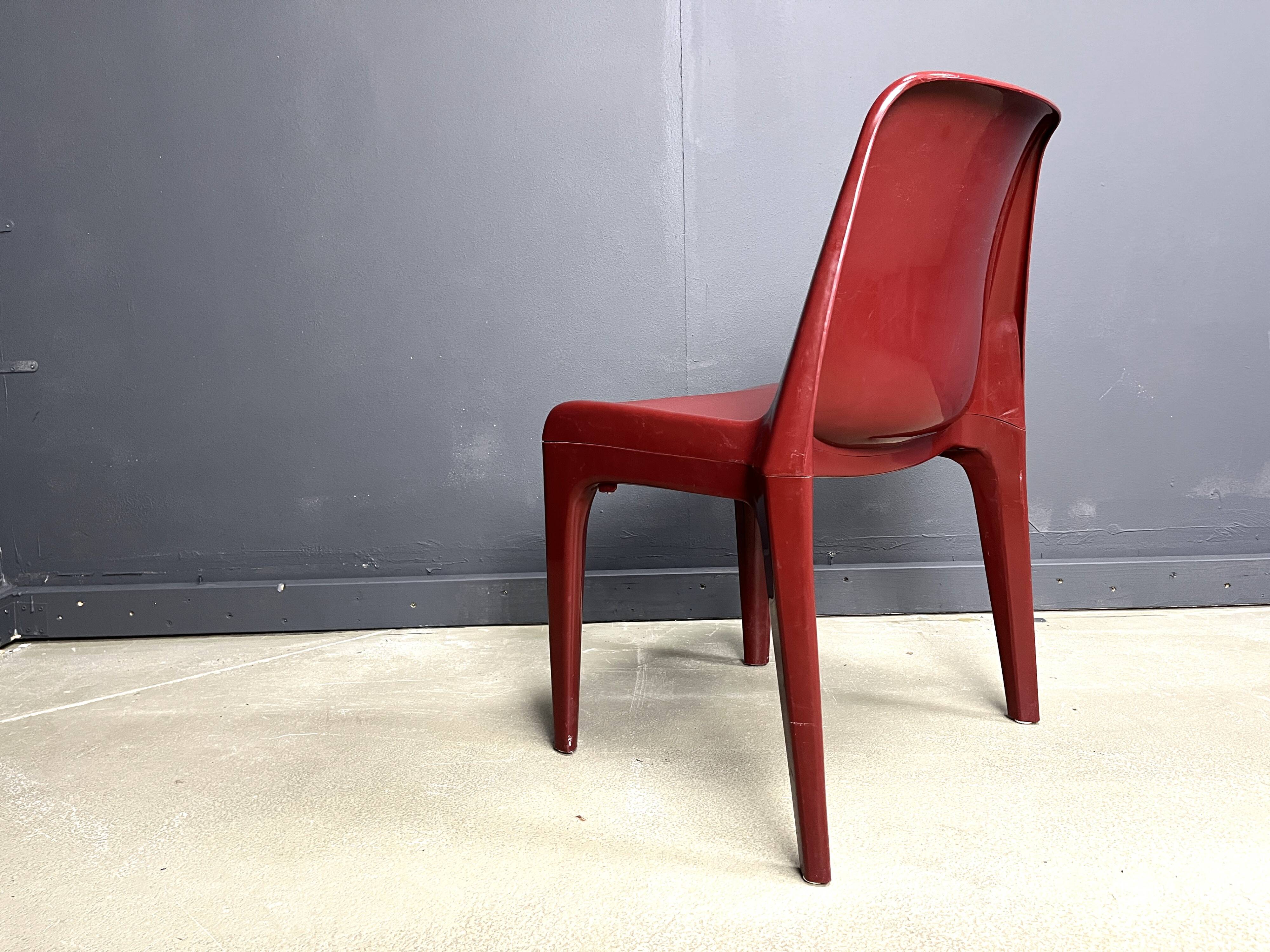 Space age dining chairs by Schroeder Henzelmann, 1970s