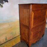 Secrétaire époque Louis XV en merisier massif