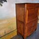 Louis XV period secretary in solid cherry wood