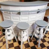 Bar with 4 stools to screw