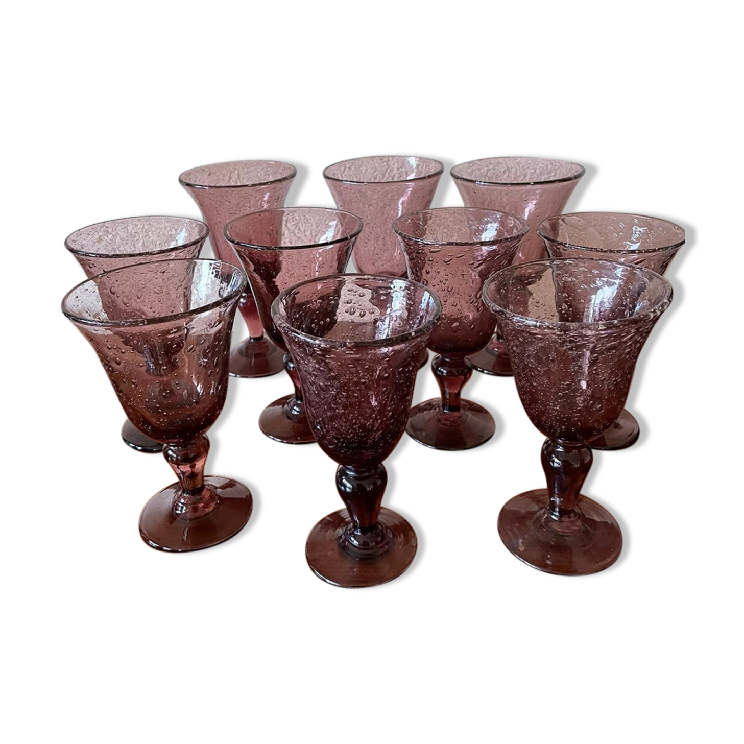 Biot red wine glasses