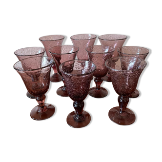 Biot red wine glasses