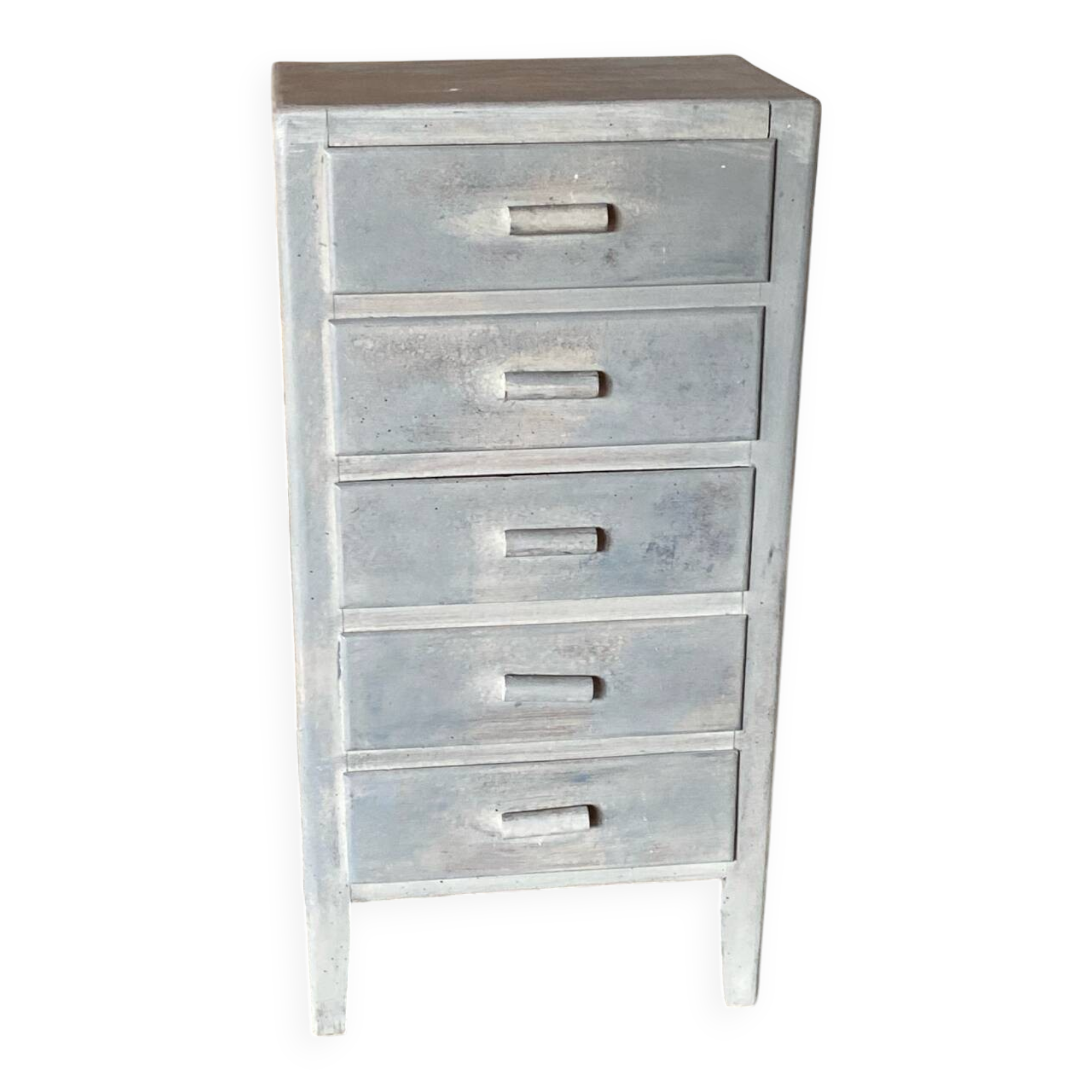 Small vintage 50s chest of drawers - five drawers