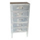 Small vintage 50s chest of drawers - five drawers