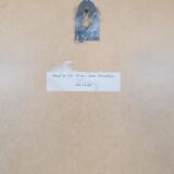 Modern brass mirror from the mid-century by Glasmäster in Markaryd, Sweden, 1960s.