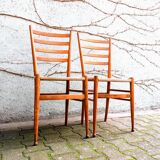Spinetto rope chairs by Chiavari