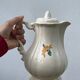 Digoin ceramic teapot with flowers