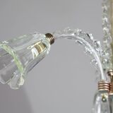 Charming Art Deco Chandelier by Barovier e Toso, 1940s