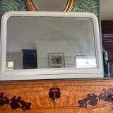 Old mirror louis philippe painted