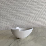 Claude Dumas white ceramic ashtray
