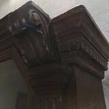 Empire style trade furniture bookcase in solid pine