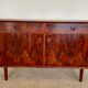 Buffet en palissandre danois vintage rétro des années 1960 par Brouers.