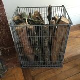 Metal log basket