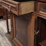 Meuble bas ancien de type buffet / dressoir / desserte style Louis XVI