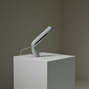 Pugno table lamp by Richard Carruthers for Fontana Arte, 1970s Italy.