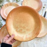 5 Assiettes Vintage en Grès Vallauris