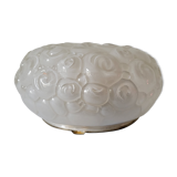 Ceiling lamp flowers in molded glass