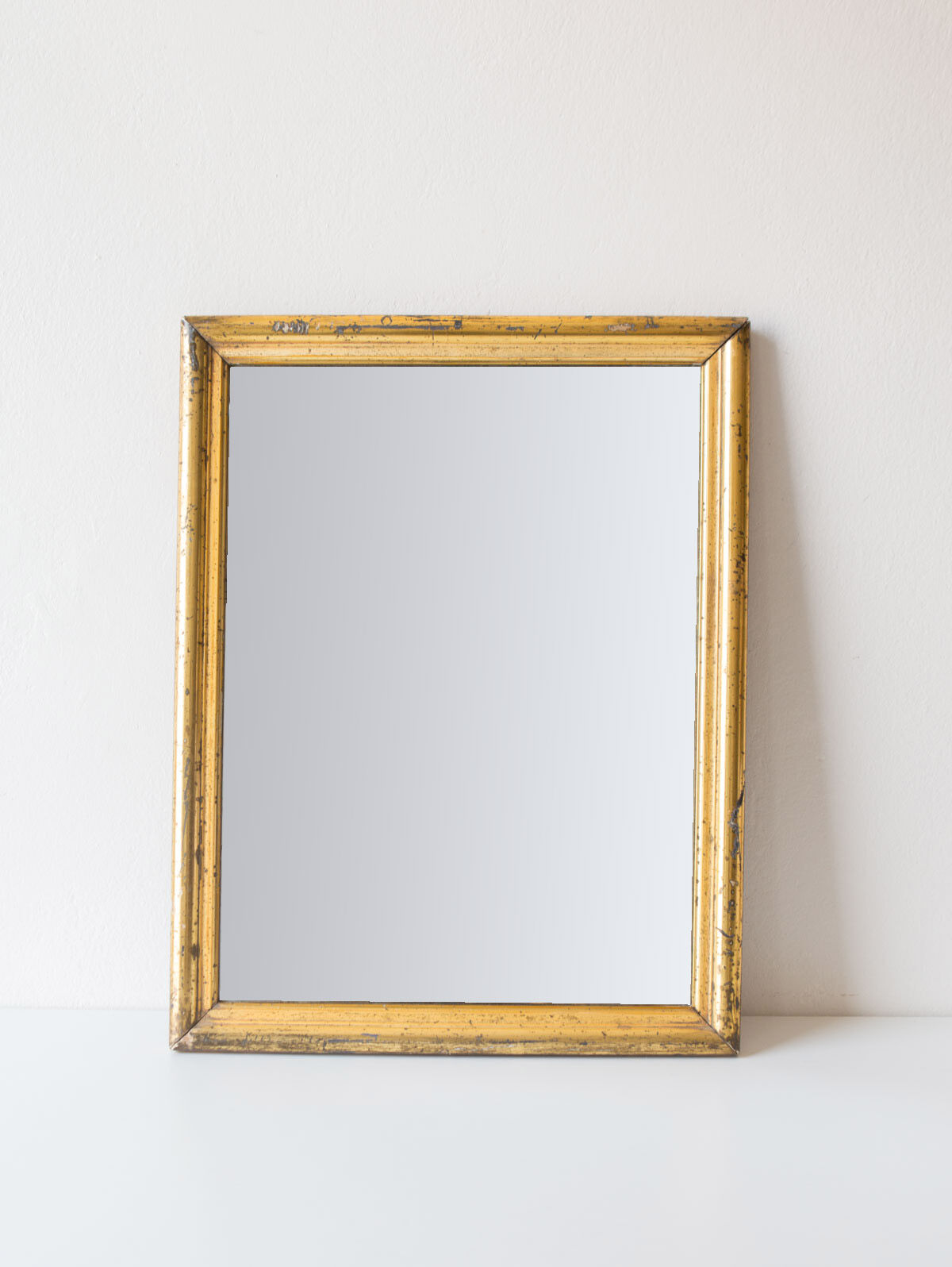 Old golden mirror 19th