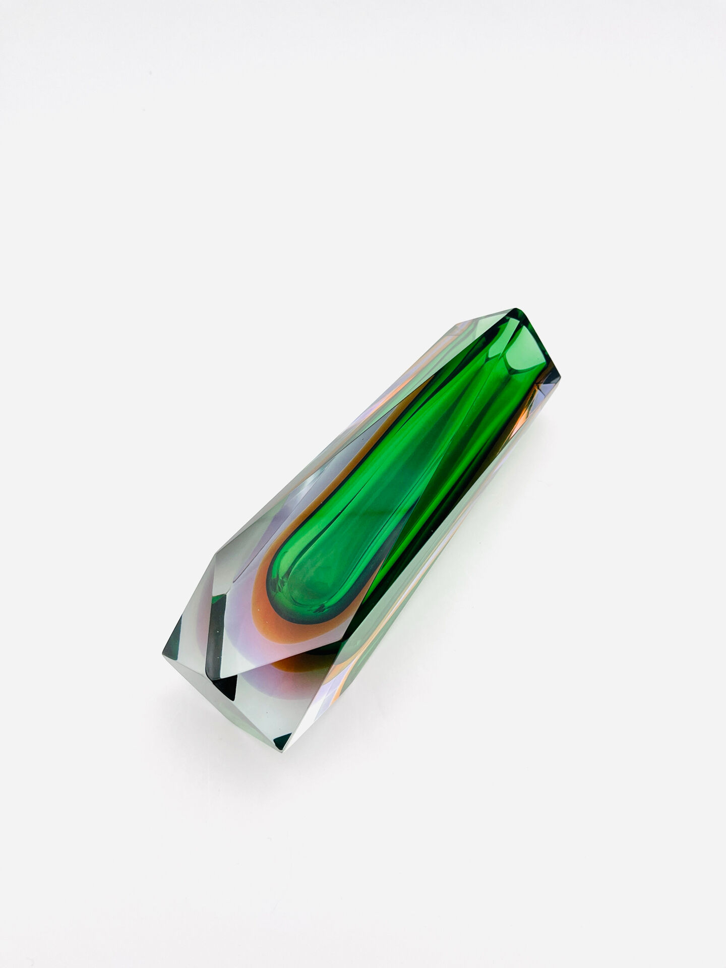 Vase Flavio Poli for Seguso - Sommerso