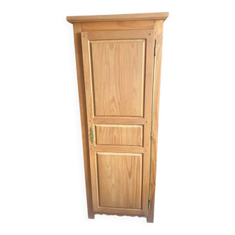 Oak solid wood bonnetière wardrobe