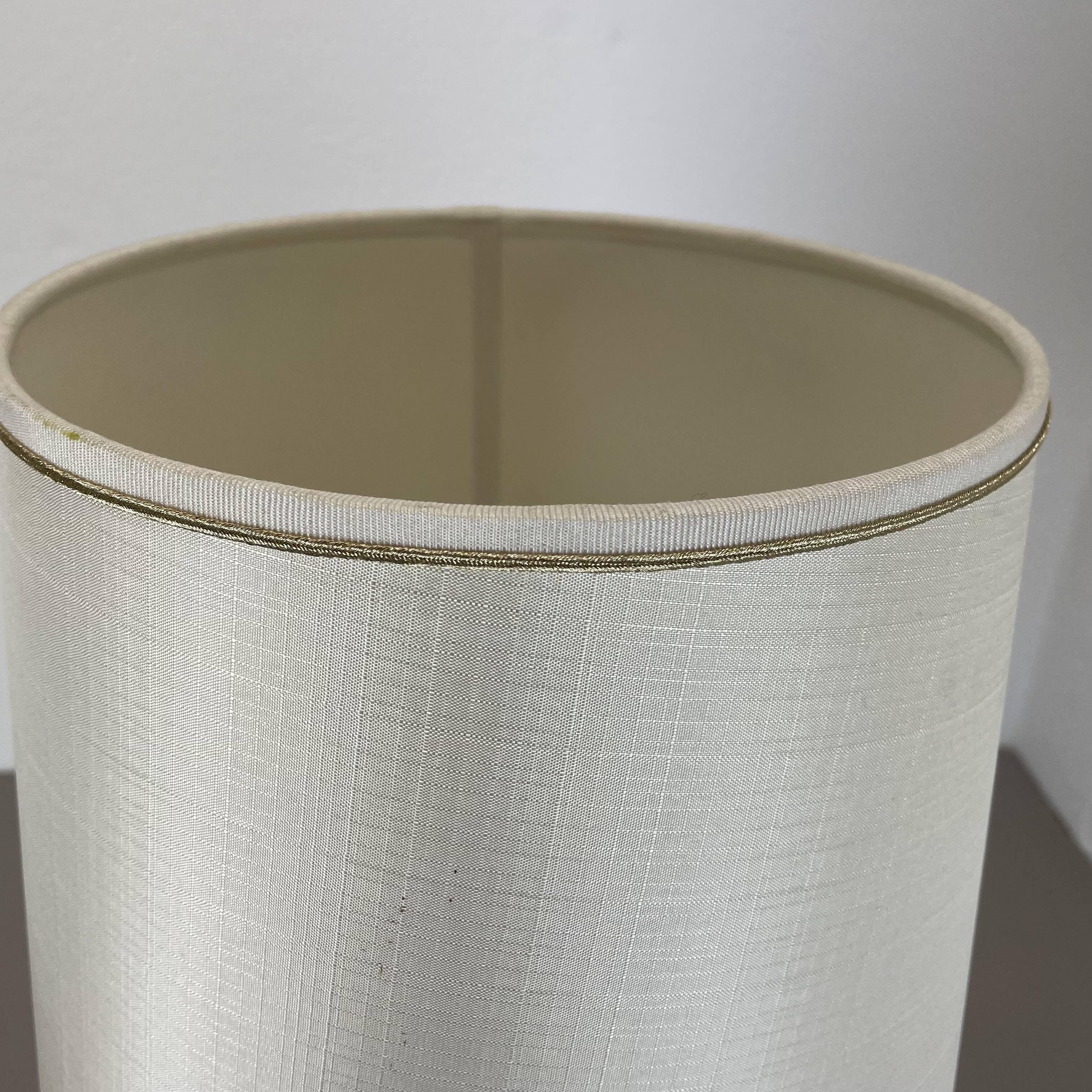 lampe de table Art déco unique en laiton et bois, Allemagne années 1930