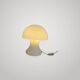Vintage retro mushroom design desk lamp Murano Vistosi Mazzega...