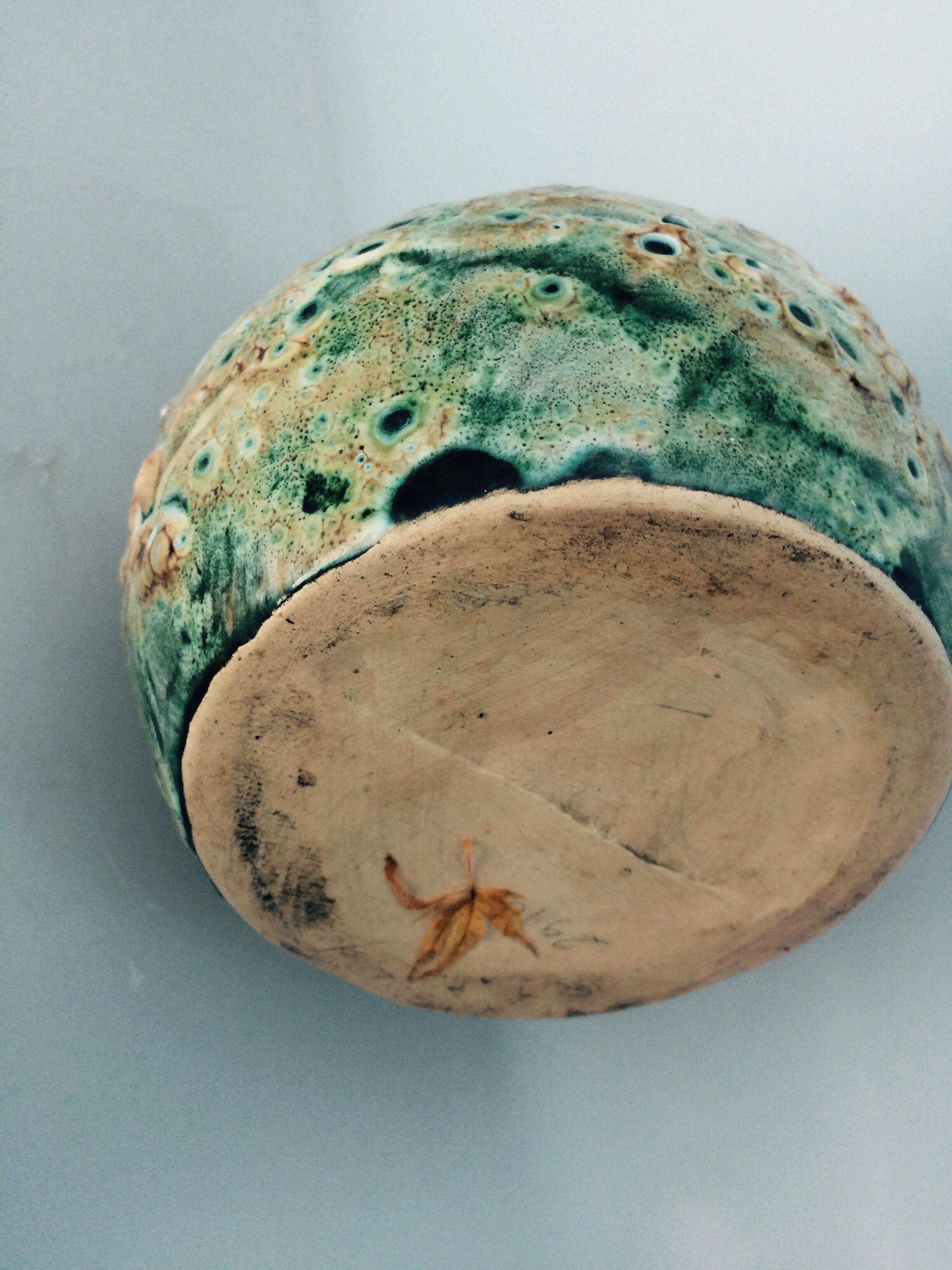 Carmamique pot - empty pocket vintage lava