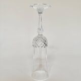 Set of 5 Cristal d'Arques champagne flutes