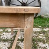 Antique solid wood desk