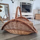 Vintage log basket