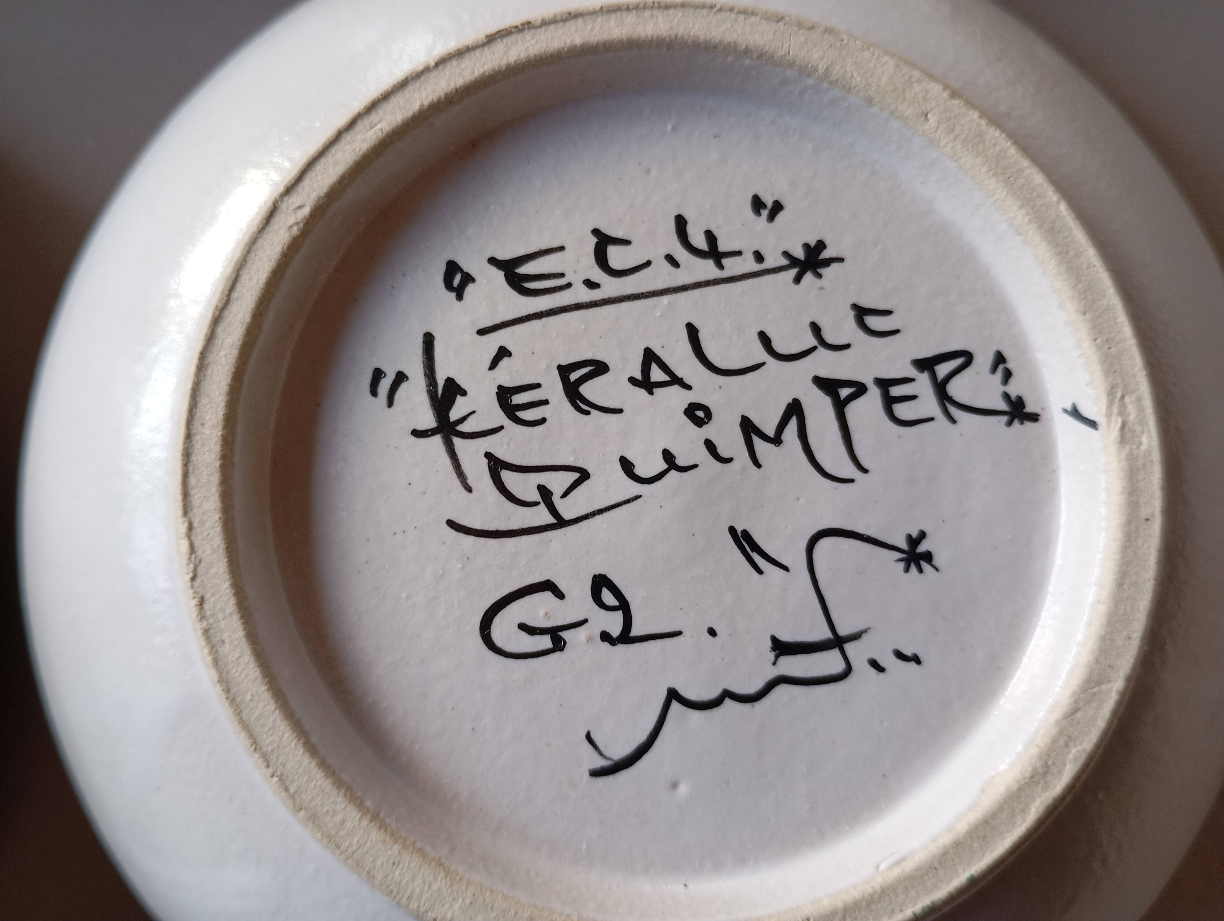 Ear bowls Keraluc (Quimper)