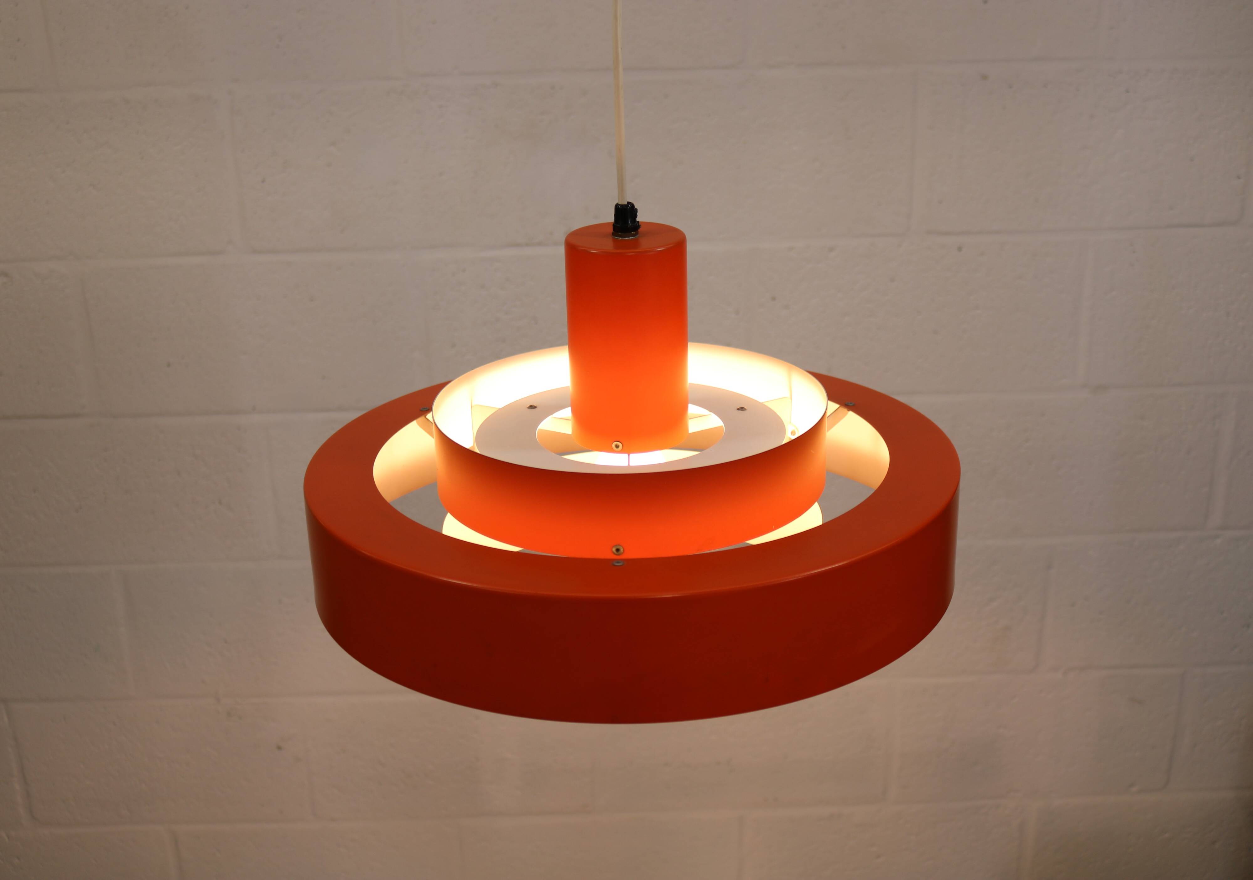 Mid-century modern hanging lamp by Jo Hammerborg - Fog & Morup - model Equ