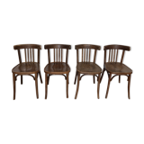 Suite 4 chaises bistrot