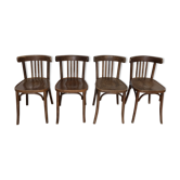 Suite 4 chaises bistrot
