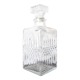Carafe à whisky en verre taillé