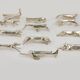 Complete Menagerie by Edouard Marcel Sandoz for Christofle Gallia, France