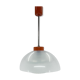 Mid-century plastic and glass pendant, czechoslovakia